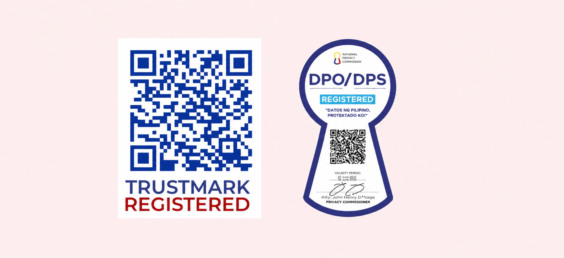 Trustmark and DPO/DPS registration